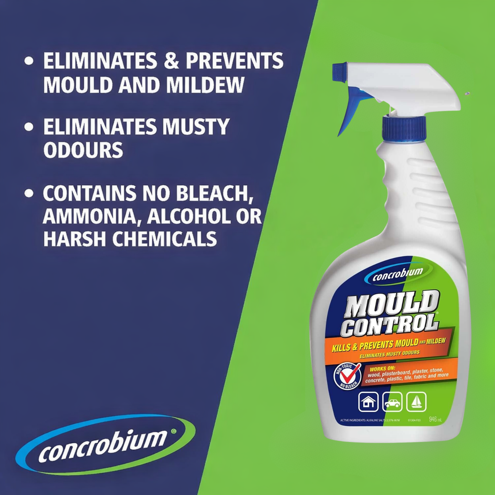 Concrobium 946ml Mould Cleaner Liquid - Clear