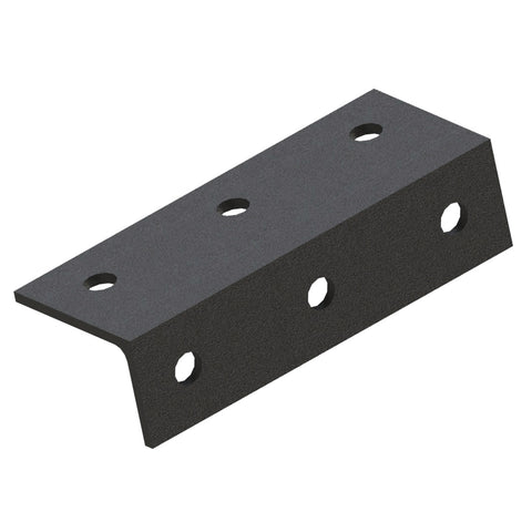 Dunnings 75 x 50 x 5 x 190mm M12 Galvanised Steel Structural Angle Bracket