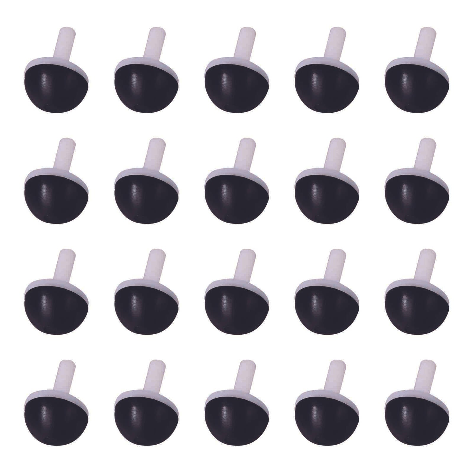 Kinetic 12mm Dome Nylon Tap Valve 20 Pack, Hot and Cold Water