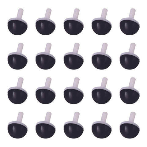 Kinetic 12mm Dome Nylon Tap Valve 20 Pack, Hot and Cold Water