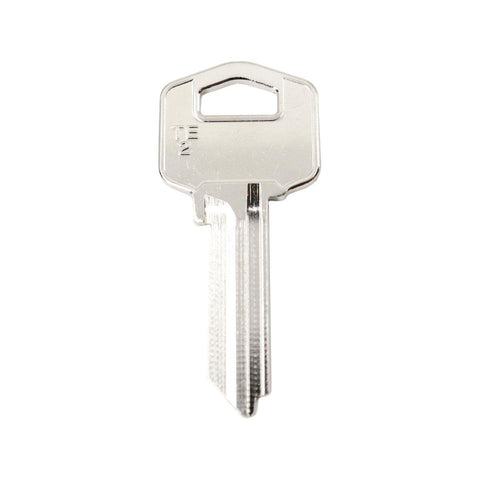 EHI Silver Blank Key - 54mm Nickel Plated Brass - Easy To Carry - SuperSaverAU - view 1