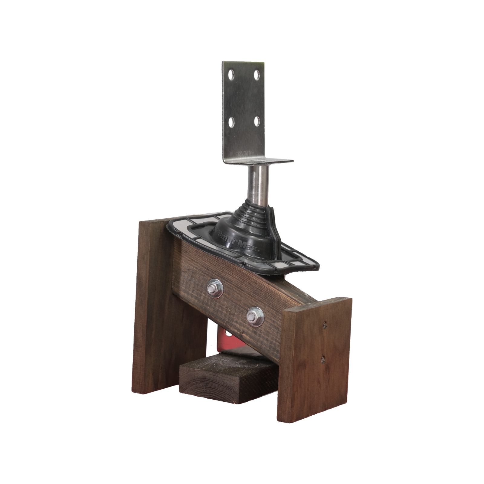 Roof Extenda MkII 040232 Zinc Plated Bracket with Black Weather Seal