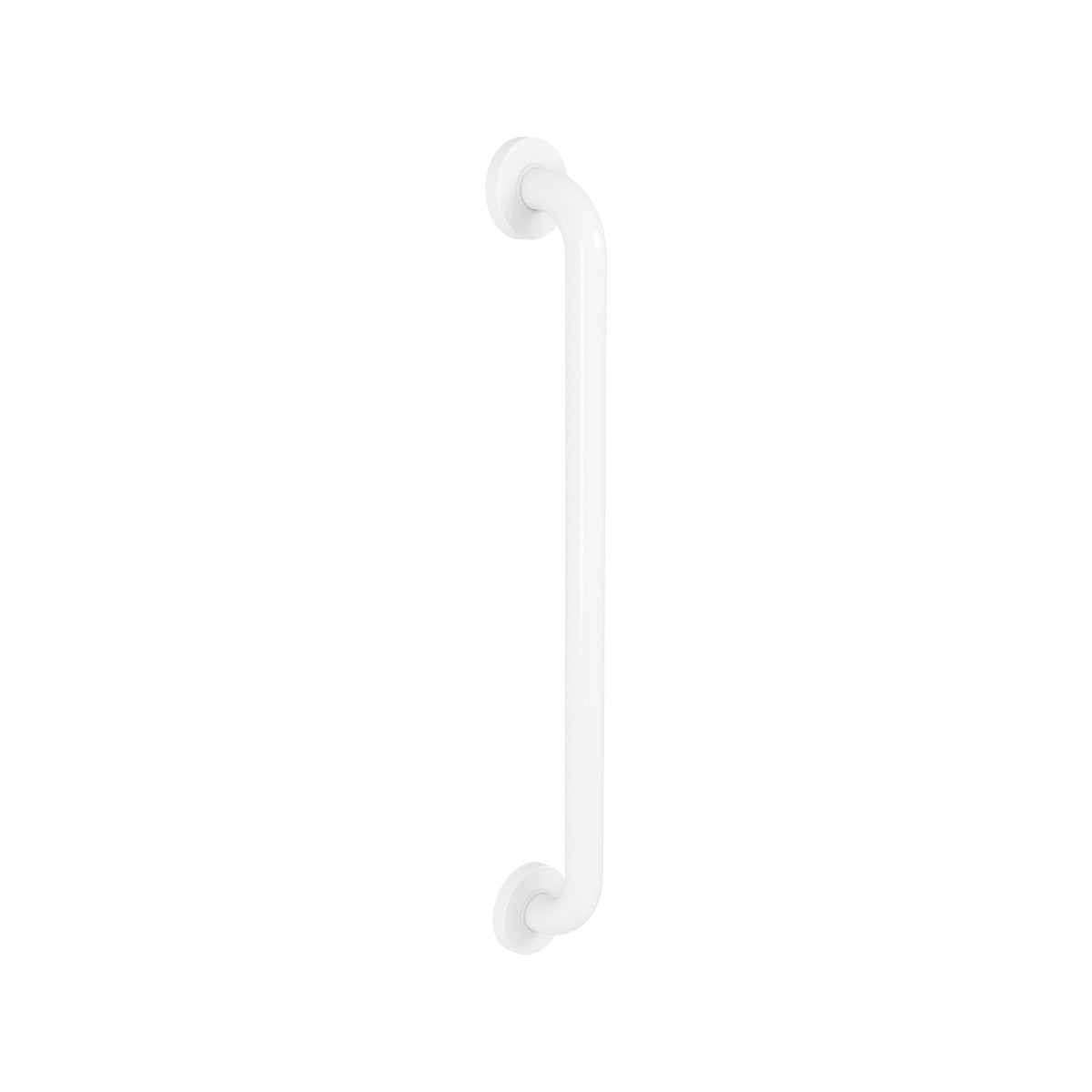Evekare 600mm White Concealed Flange Grab Rail - 250kg Capacity - 304 Stainless Steel - SuperSaverAU - view 3
