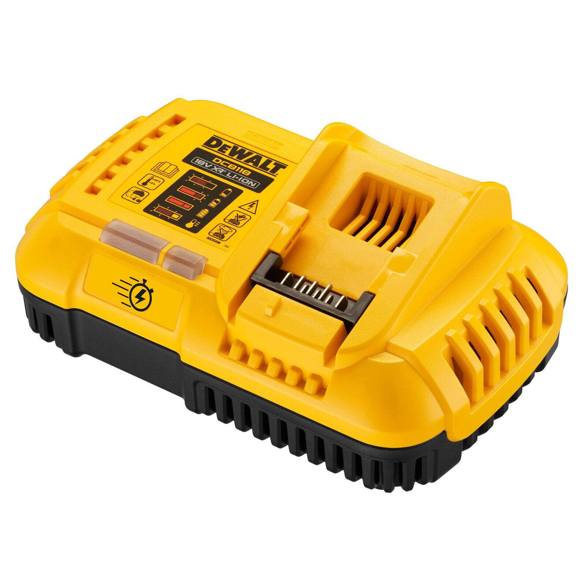 DeWALT 18V XR Brushless 2 Piece 5.0/6.0Ah Premium Hammer Drill & Impact Driver Combo Kit DCK2201P1T1-XE