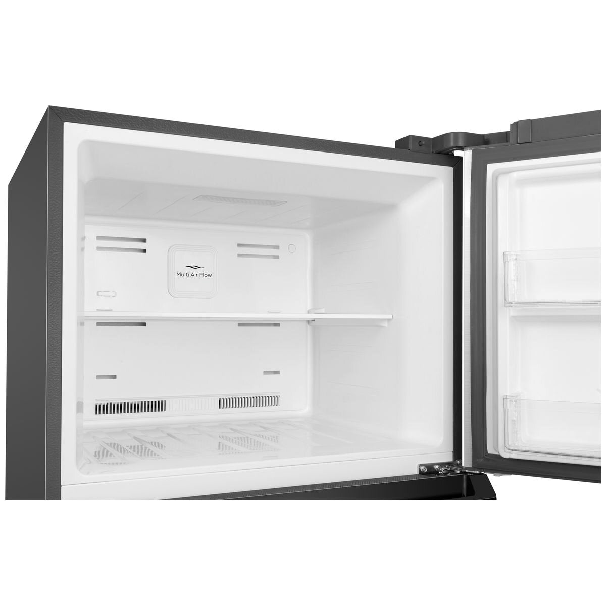 TCL 420L Top Mount Refrigerator - Frost Free, Inverter Compressor, Grey Finish - TRF491TG