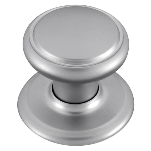Gainsborough Classic Series Wardrobe Knob - 52mm - Aluminium - Satin Chrome - SuperSaverAU - view 1