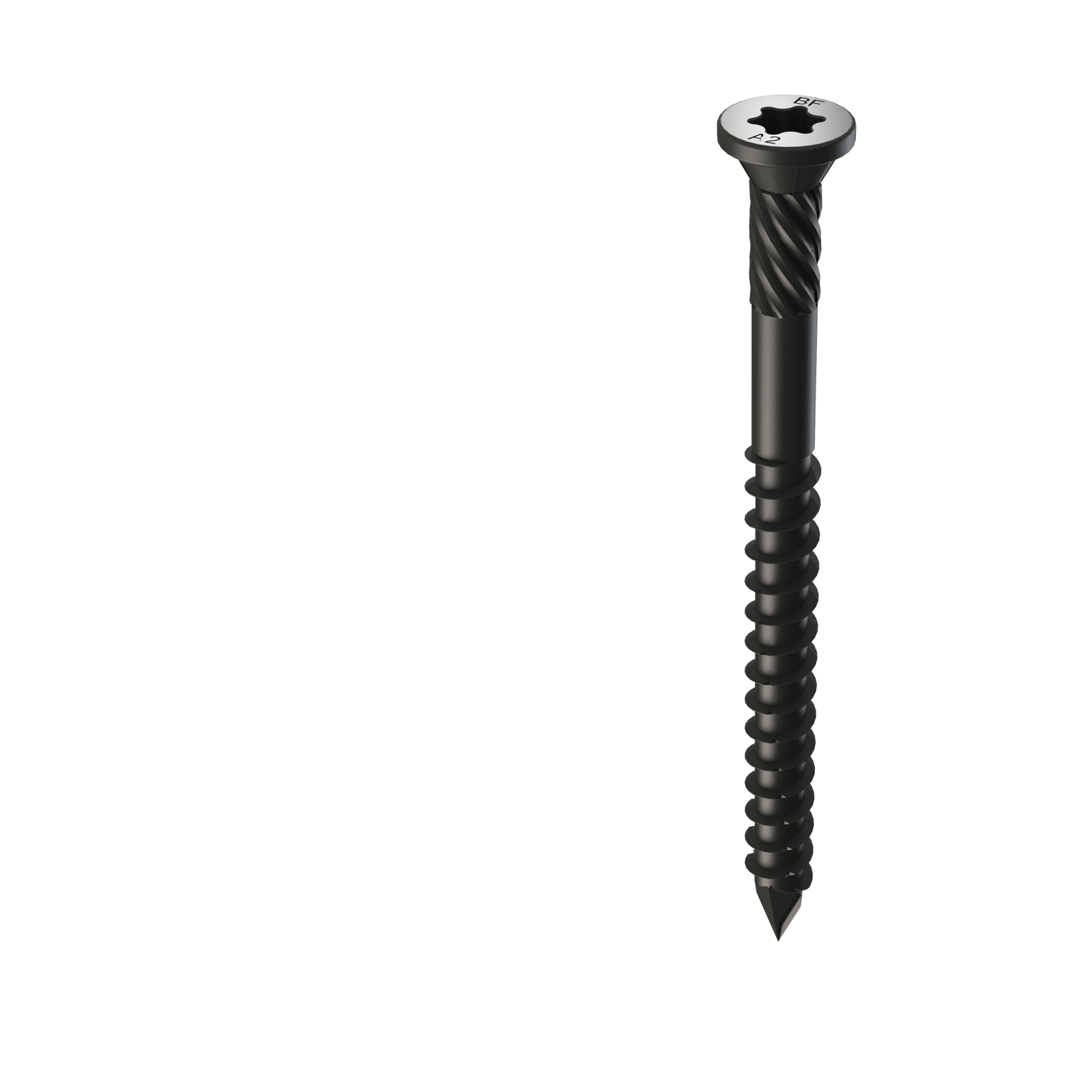 Bremick UltraFast 10g x 50mm 304 Stainless Steel Black T20 Truss Head Decking Screw - 100 Pack