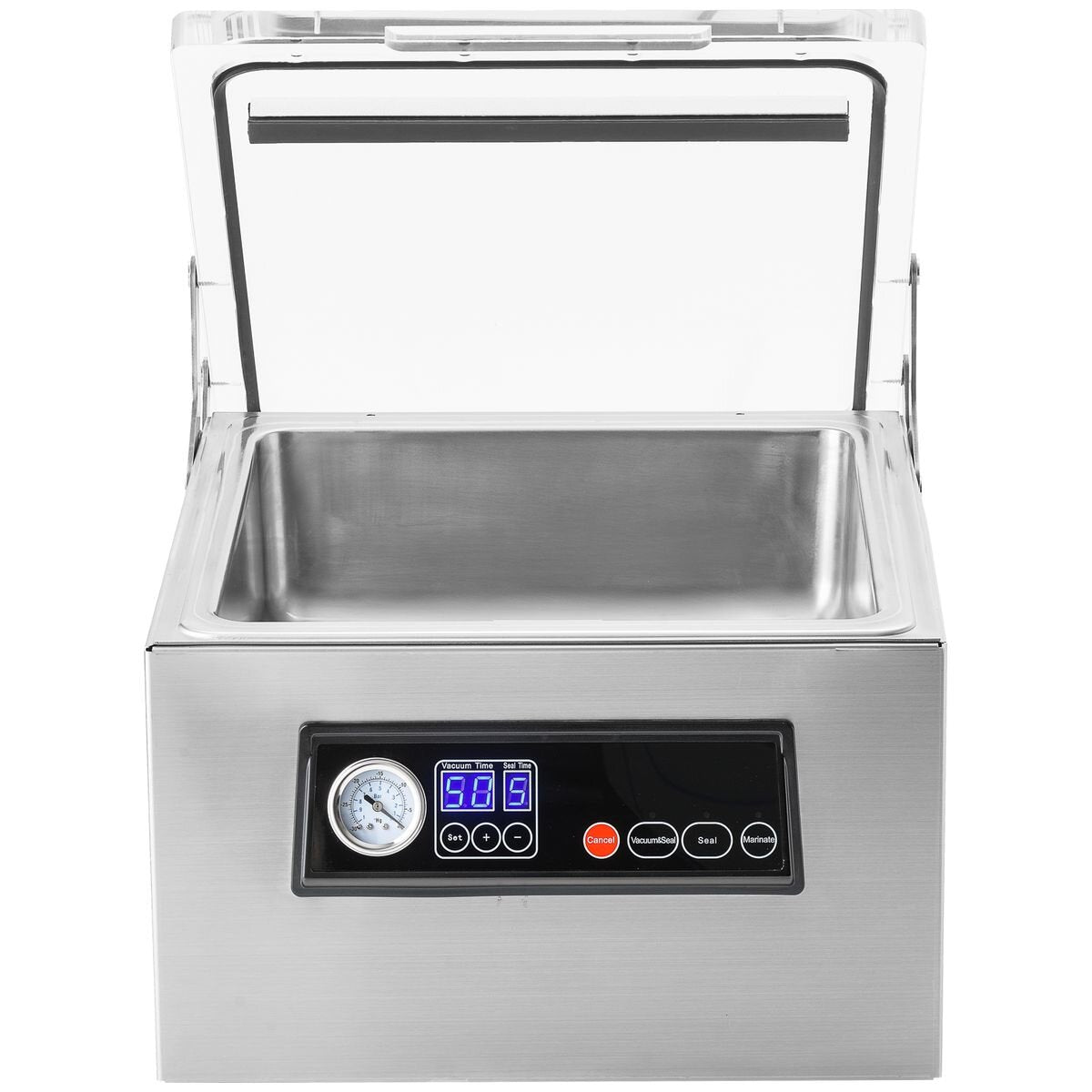 Proline 8L Chamber Vacuum Sealer - Stainless Steel - Oil Free Quad Pump - Progressive Dual Seal - VS-CH2