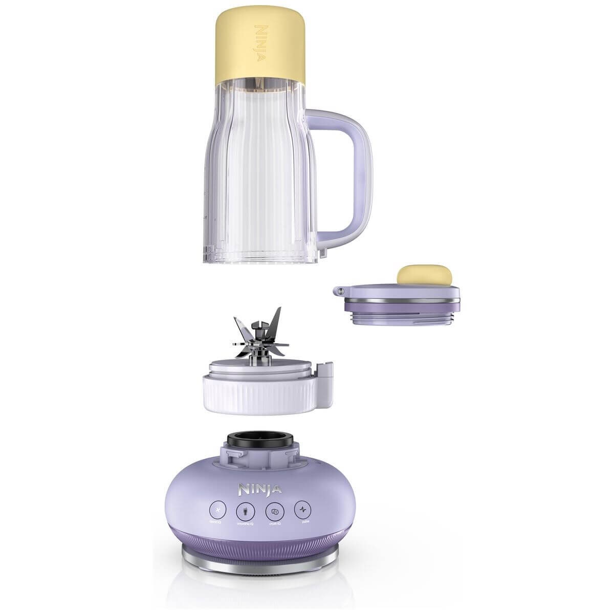 Ninja BlendBOSS personal blender 0.76L tumbler - 1100W, Auto-iQ, Lavender Lemonade - DB351PUANZ