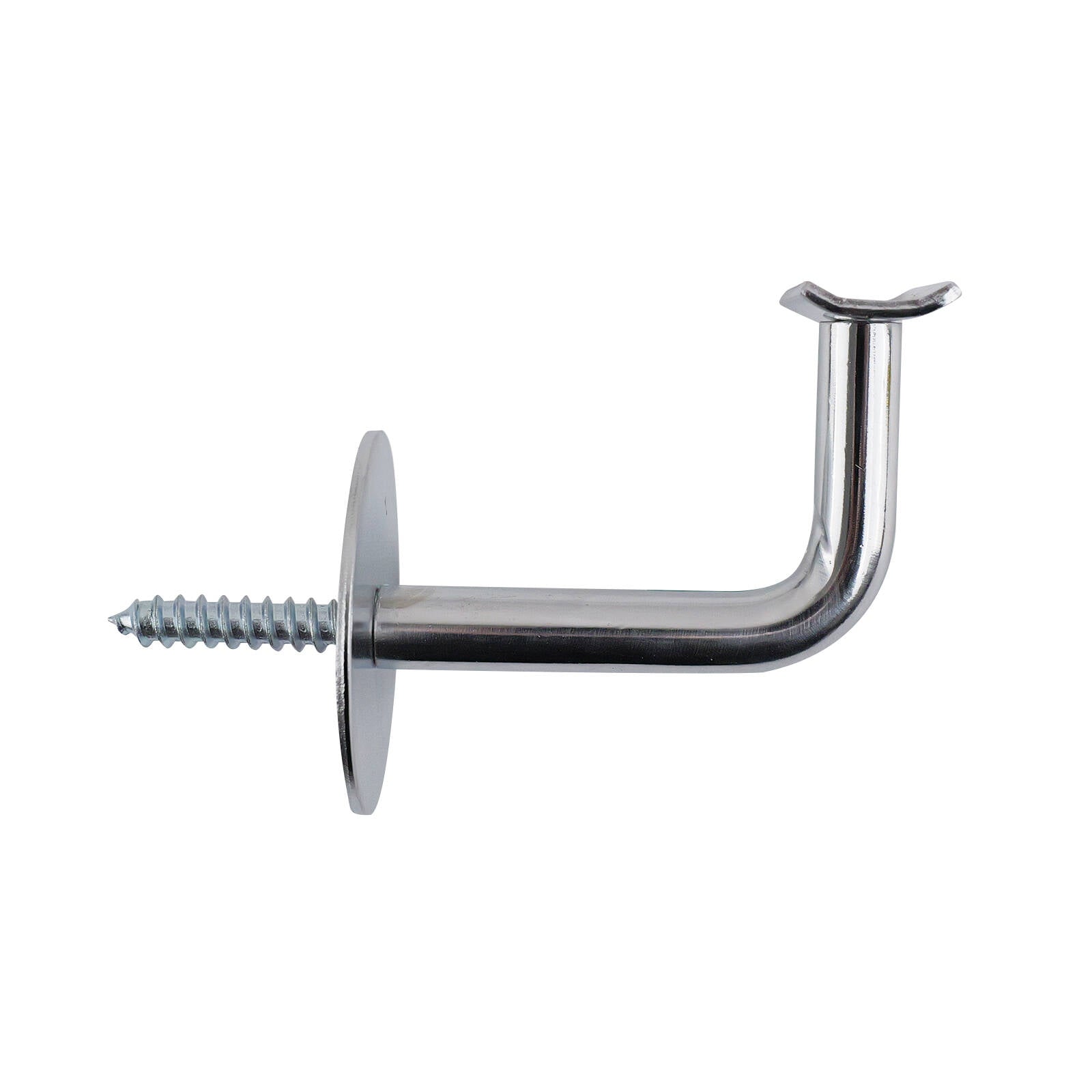 Carinya Chrome Plated Steel Curved Top Angle Handrail Bracket