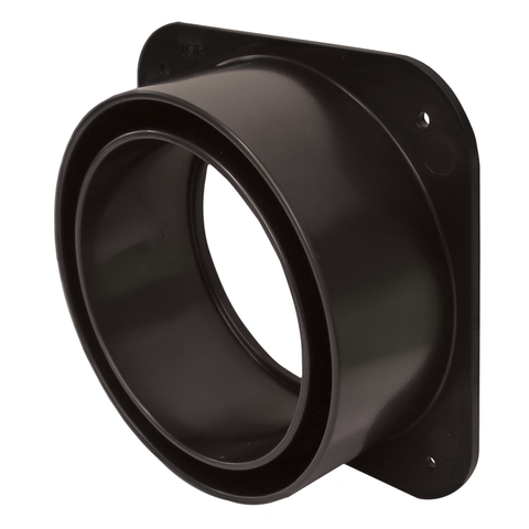 Everhard EasyDRAIN Pit Boss Connector, Black ABS, Secures 90mm and 100/110mm uPVC Pipe to Stormwater Pits