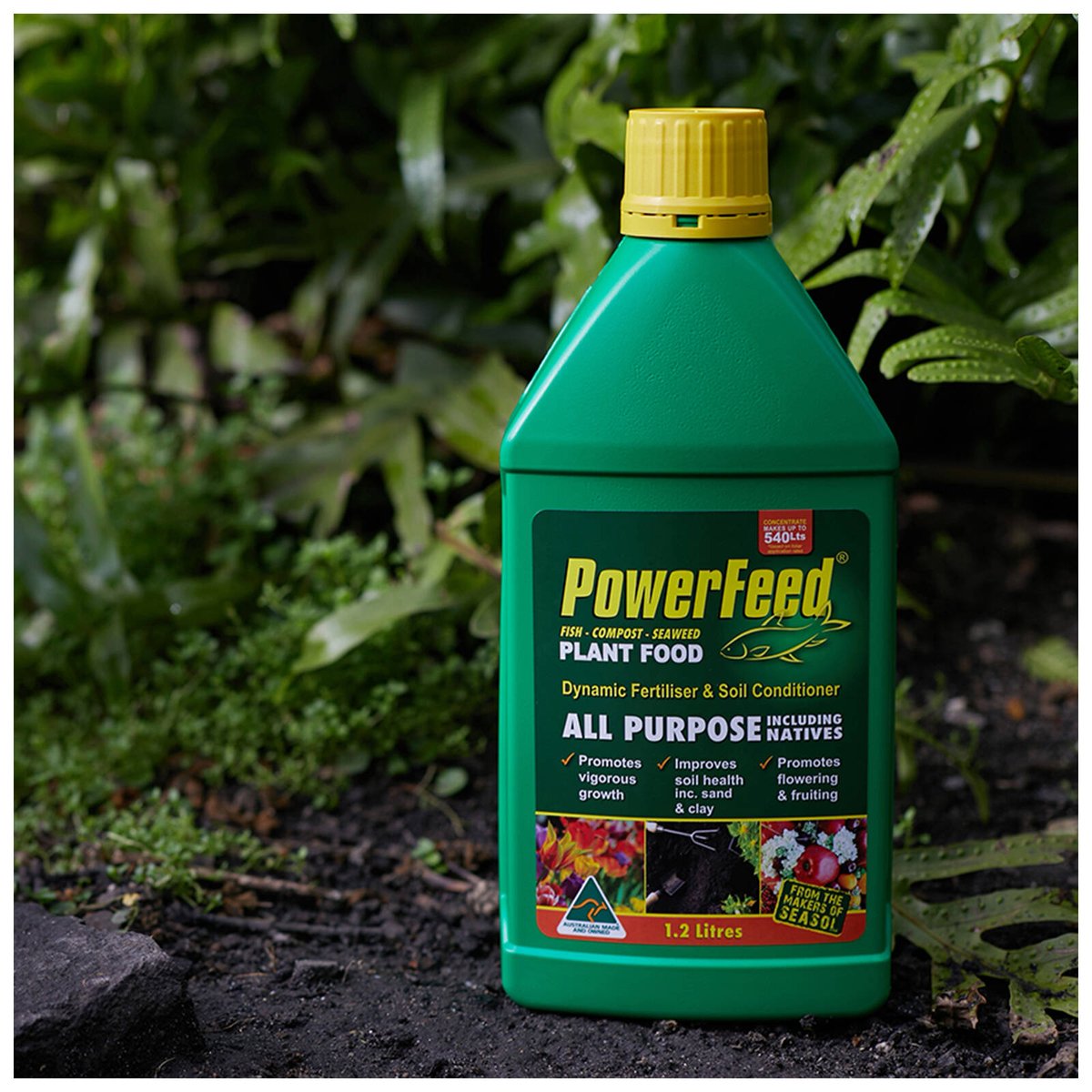 PowerFeed Fertiliser Concentrate 1.2L Liquid Soil Conditioner - SuperSaverAU - view 3