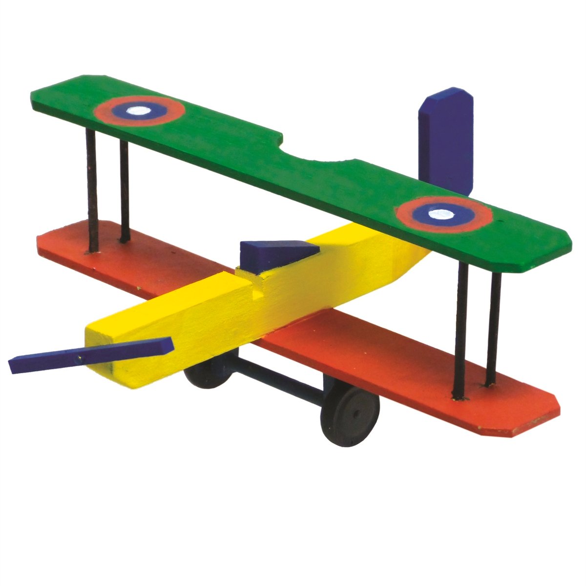 Boyle Wooden Plane Crafty Kit - 150mm x 130mm - Wood - Easy to Assemble - SuperSaverAU - view 4