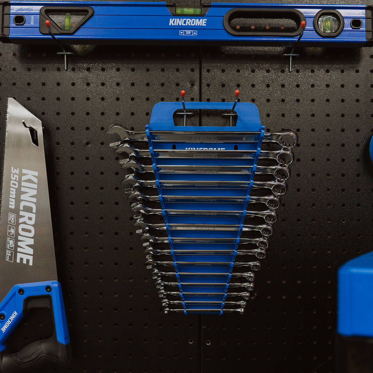 Kincrome 15 Slot Spanner Rack with Locking Mechanism