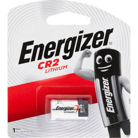 Energizer 3V CR2 Lithium Battery Single Camera Battery ELCR2T