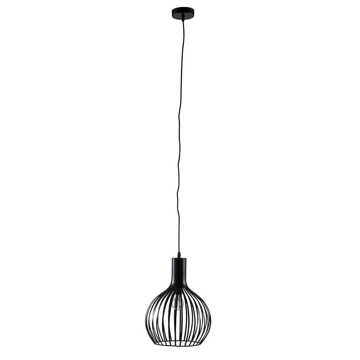 Brilliant Cabine Metal Pendant Light - 29.5cm - Black - Indoor Use - SuperSaverAU - view 1