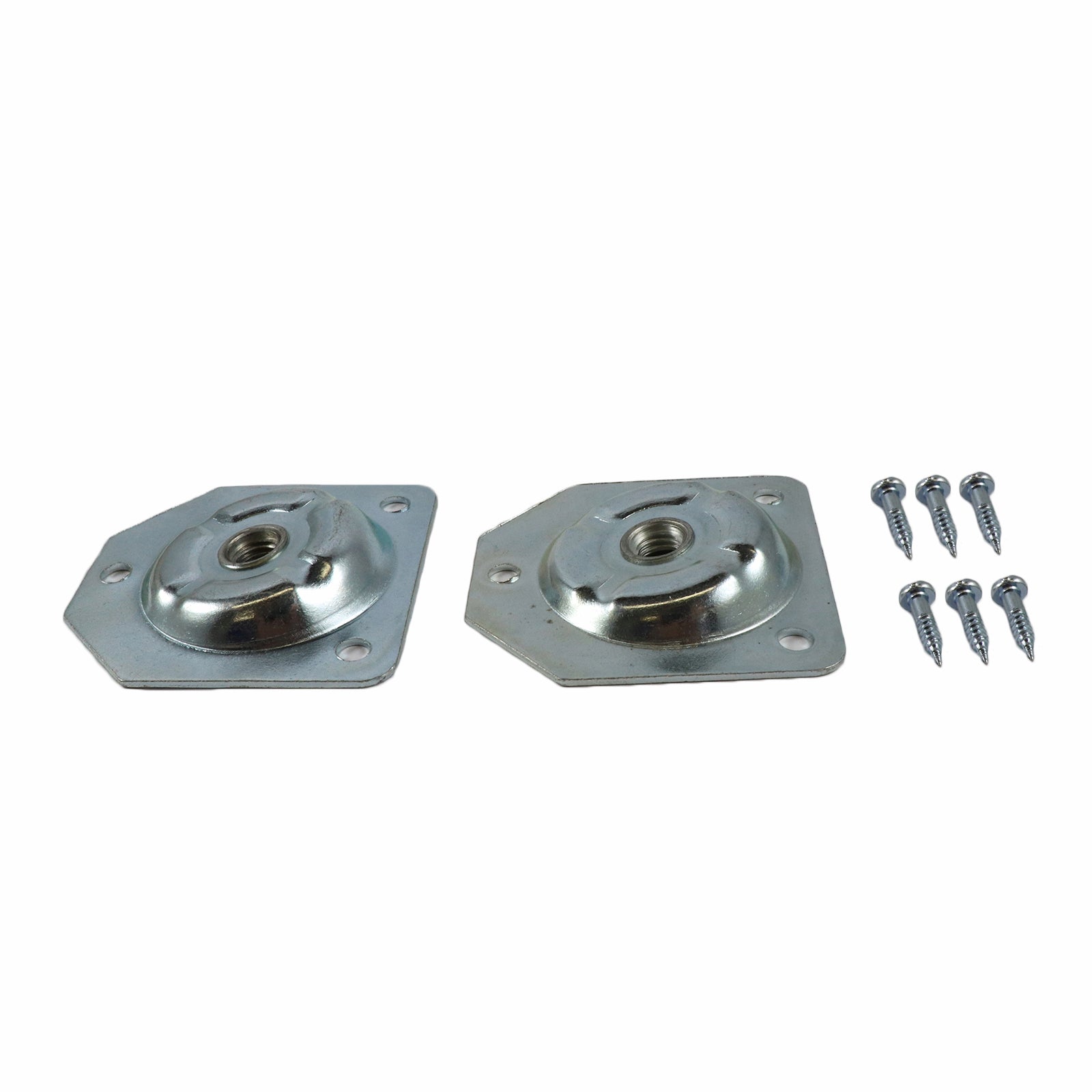 Adoored 3/8in Steel Angle Plate Furniture Leg 2 Pack