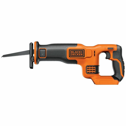 Black & Decker 18V reciprocating saw bare unit - cuts wood, metal and plastic, 22mm stroke - BDCR18N-XE