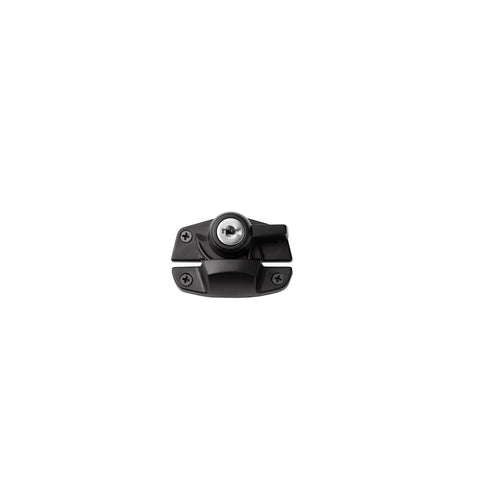 Delf Architectural 45 x 65mm Matt Black Zinc Keyed Window Sash Lock