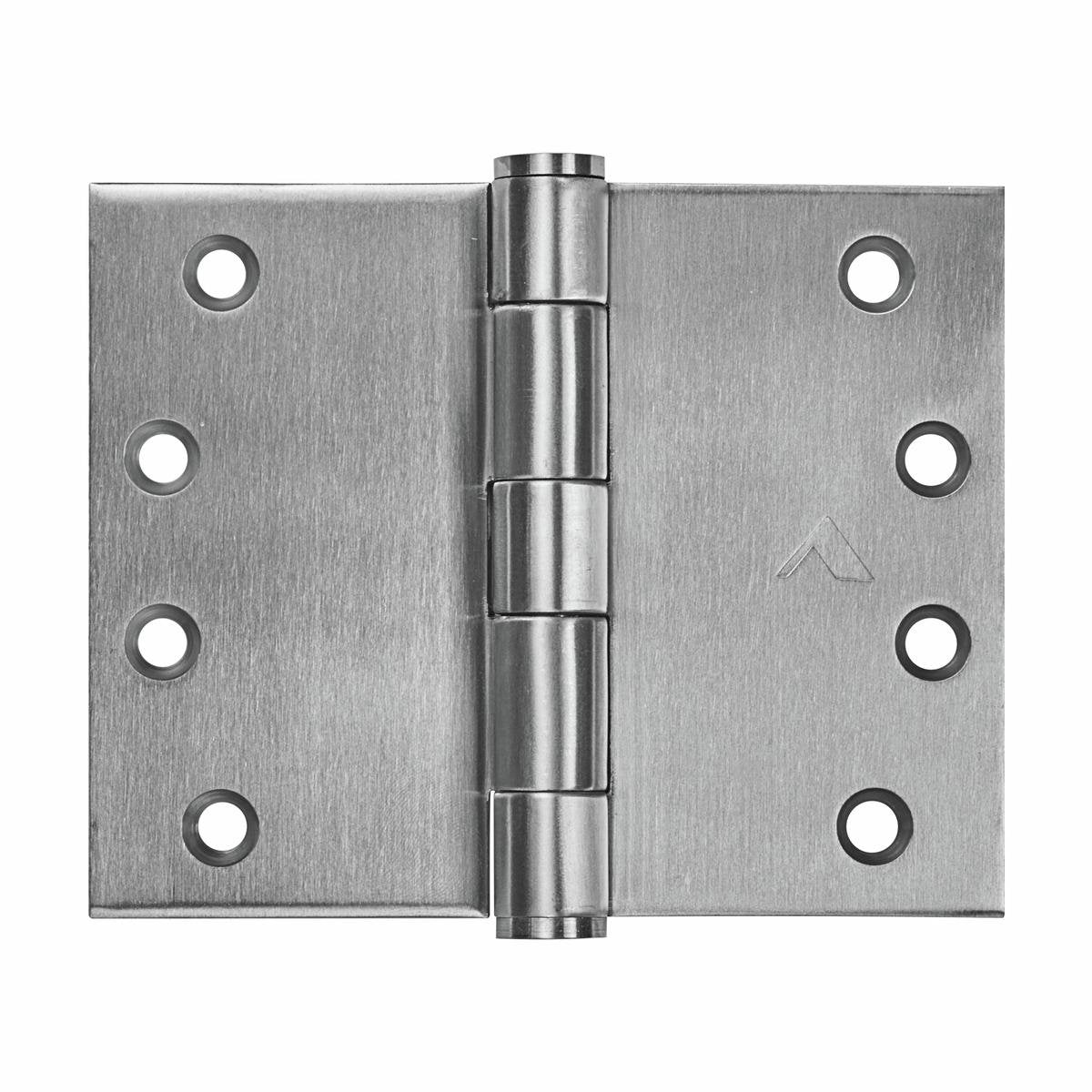 Pinnacle Wide Throw Hinge - 100mm - Satin Stainless Steel - Fixed Pin - 10 Pack - SuperSaverAU - view 1