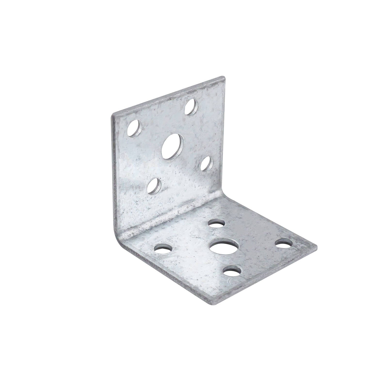 Carinya 40 x 40 x 40 x 2mm Galvanised Steel Reinforcing Angle Bracket - 8 Pack
