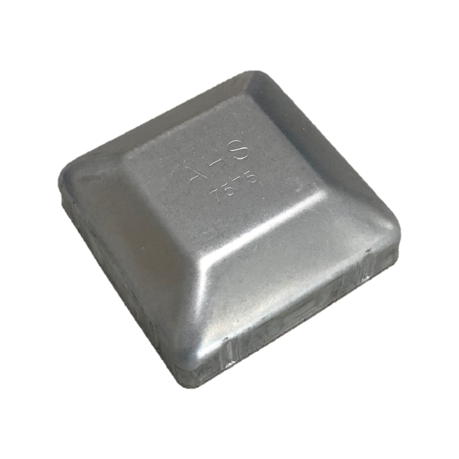 Australian Handyman Supplies 75 x 75mm Galvanised Steel Square Fence Post Cap
