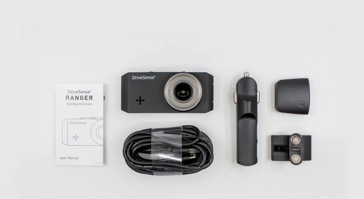 Andatech compact black dash cam - 1 year manufacturer warranty, personal use - DVS-RANGER