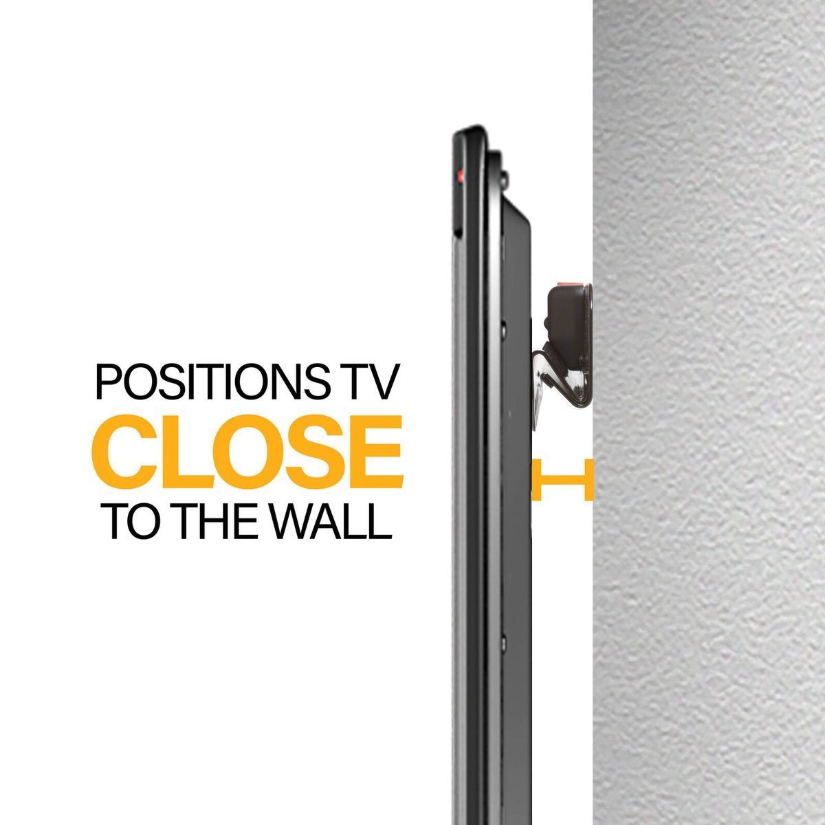 Sanus 42-90" Fixed TV Wall Mount, Low Profile, Fits Most Flat Panel TVs, Hardware Included
