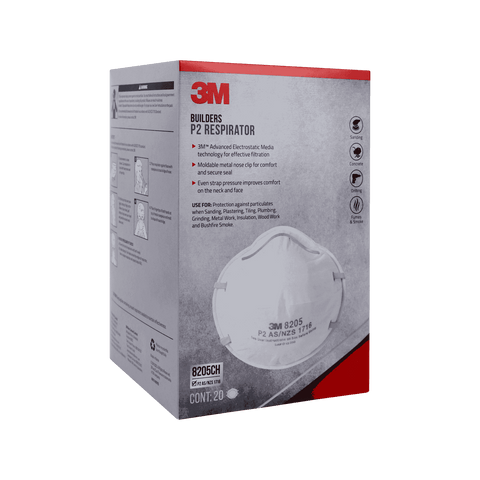 3M Builders P2 Respirator - 20 Pack