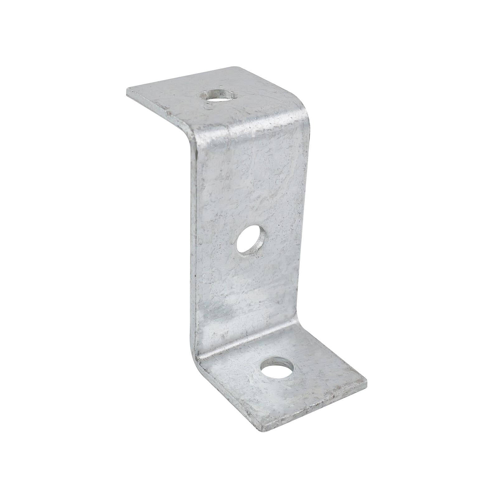 Carinya 50 x 100 x 50 x 50 x 4mm Galvanised Steel Reinforcing Z Bracket, 200kg