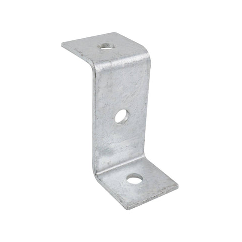 Carinya 50 x 100 x 50 x 50 x 4mm Galvanised Steel Reinforcing Z Bracket, 200kg