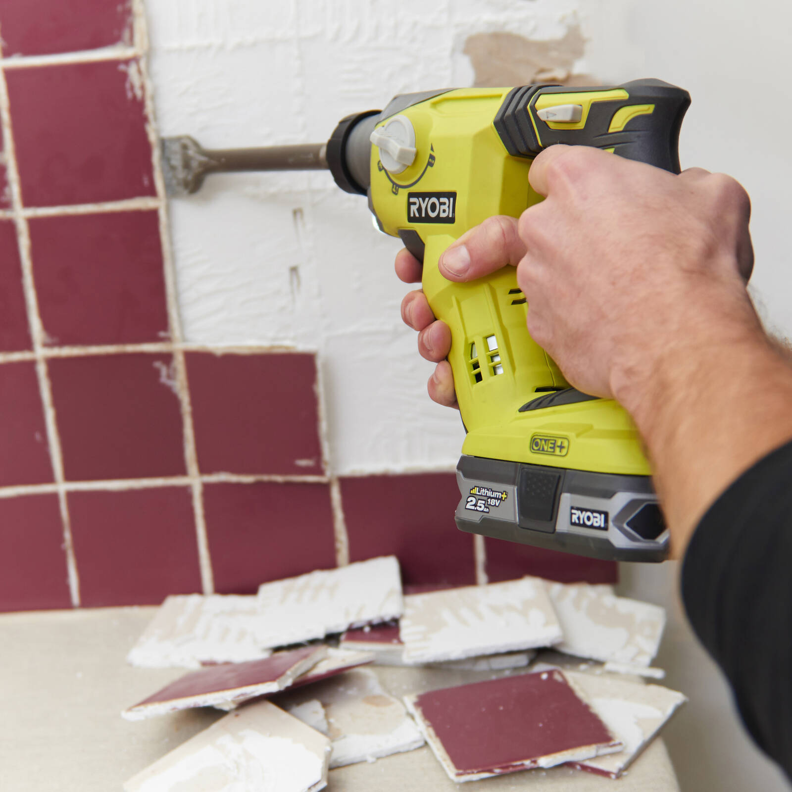 Ryobi ONE+ 18V Brushless SDS+ Cordless Rotary Hammer Drill Skin Only R18SDS-0