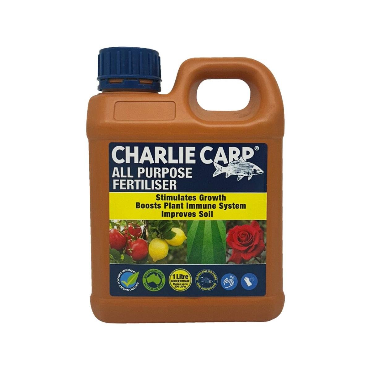 Charlie Carp All Purpose Concentrate Fertiliser 1L - Liquid Fish Fertiliser