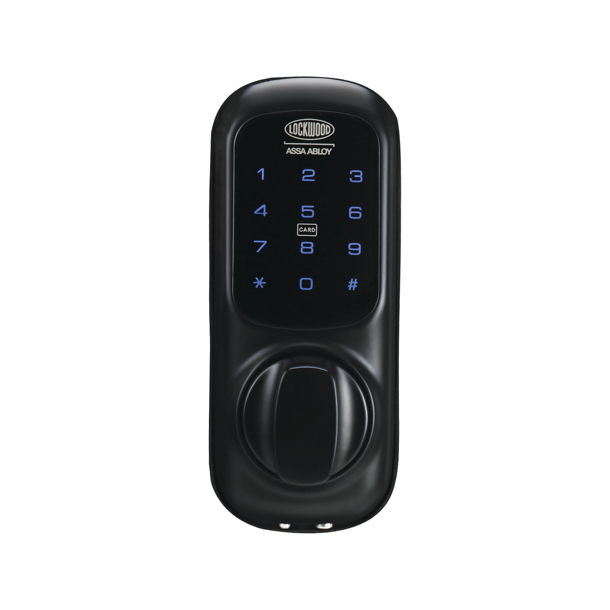 Lockwood 001Touch Plus Smart Deadlatch Matt Black 001TDDL-MBKDP