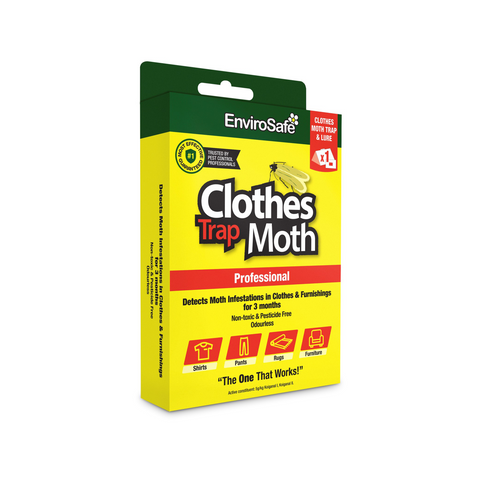 EnviroSafe Professional Clothes Moth Trap Pheromone Glue Trap Indoor