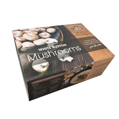 Mr Fothergill's All-In-One White Button Mushroom Growing Kit 4kg
