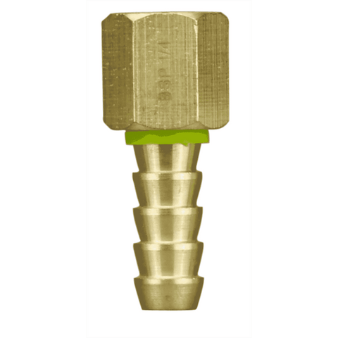 PowerFit 1/4" BSP Female Plug Brass Air Tool Fitting for 10mm Hose