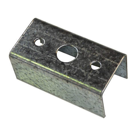 Australian Handyman Supplies Internal Patio Tube Bracket 76 x 38mm Galvanised 16 Gauge