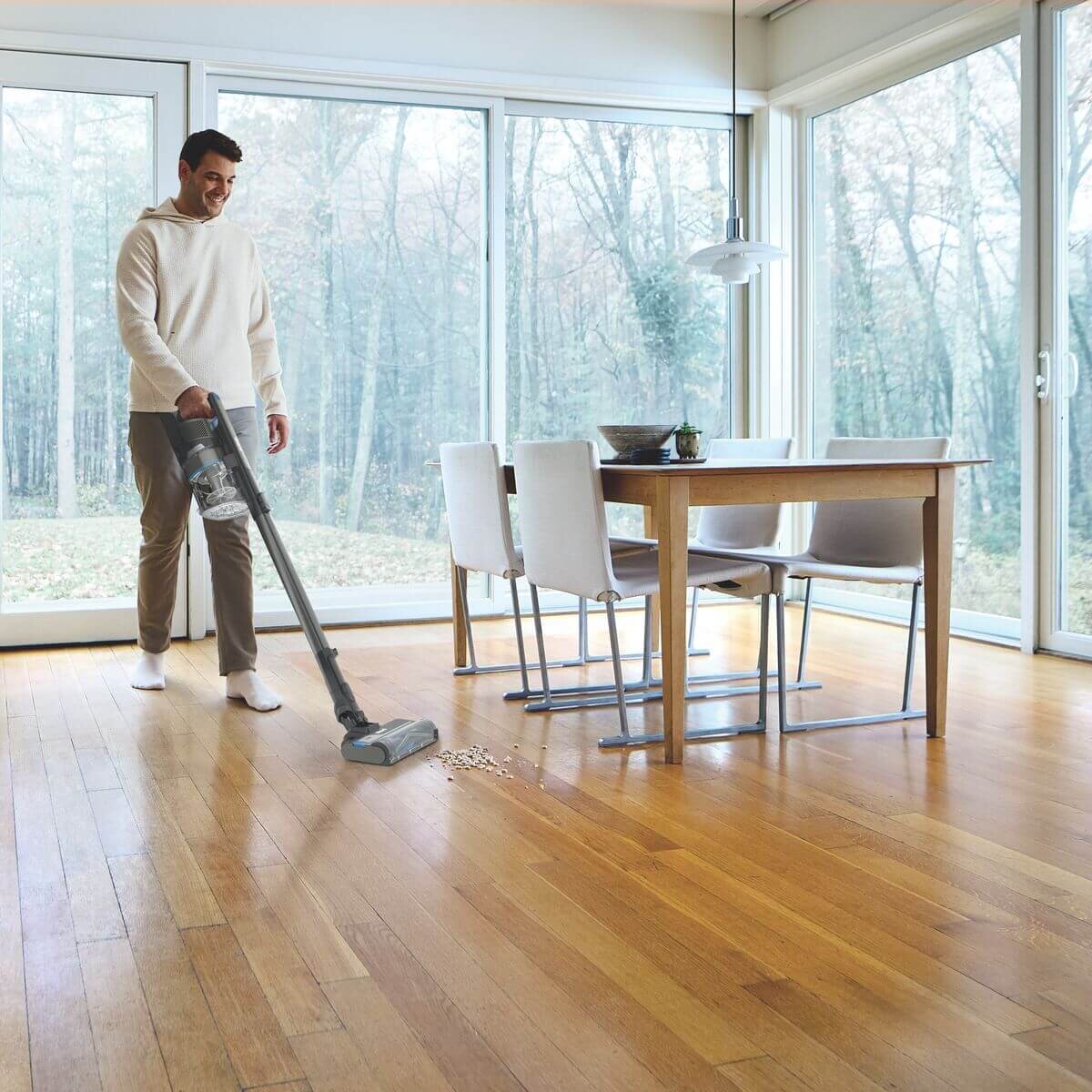 Shark PowerPro cordless stick vacuum - up to 50 minutes, removable battery, detachable handheld - IZ376HANZ