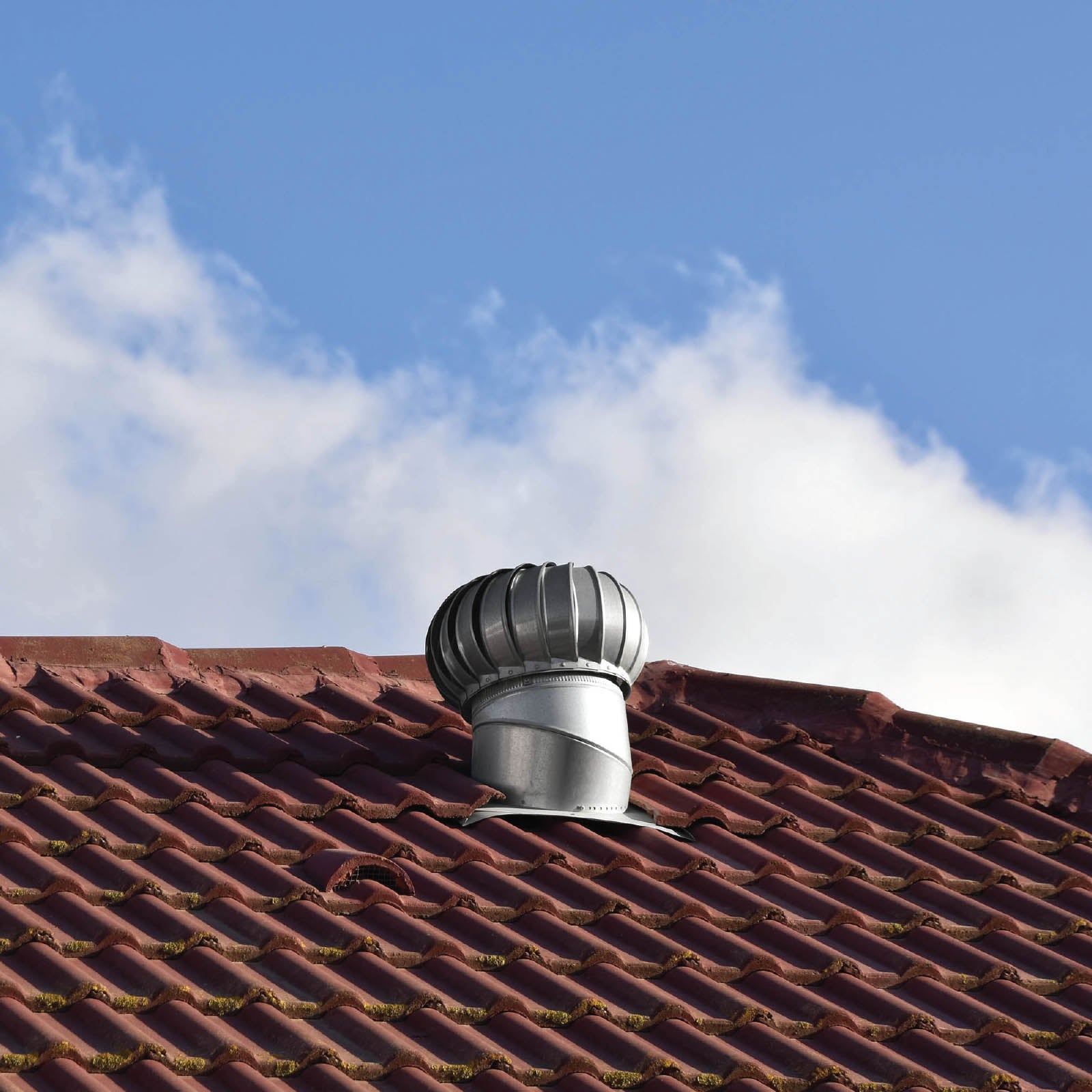 Bastion 300mm Aluminium Roof Vent Mill Finish