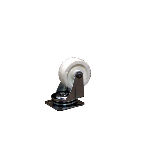 Move It 40mm White Plastic Heavy Duty Swivel Castor 30kg