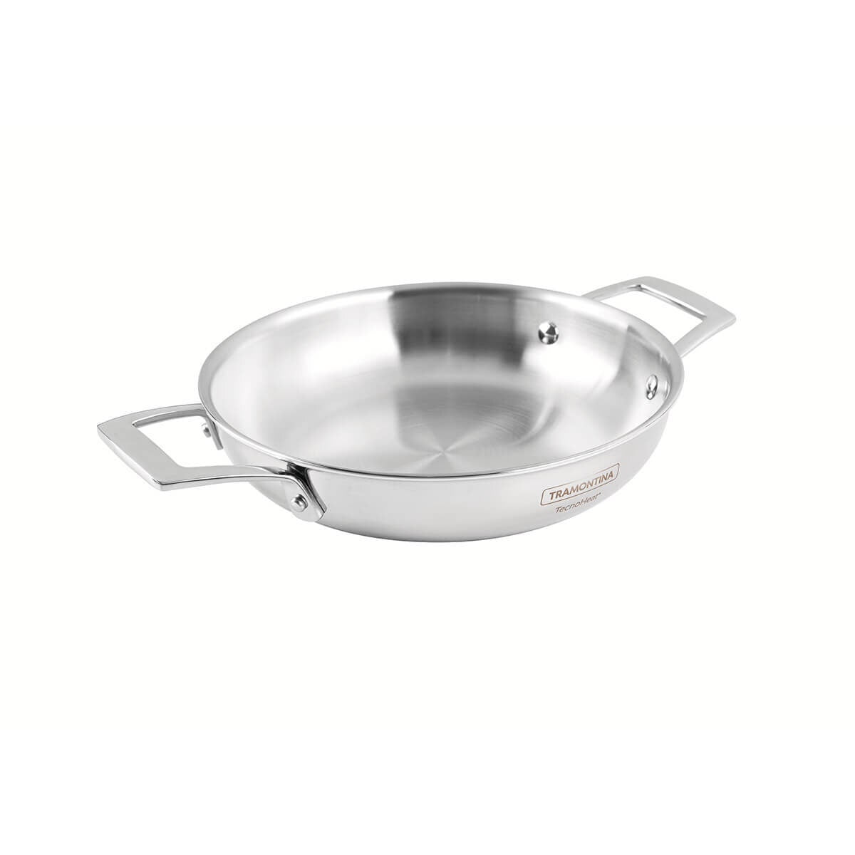 Tramontina Grano 20cm Double-Handled Frying Pan - Tri-Ply Clad - Induction Compatible - 62152201