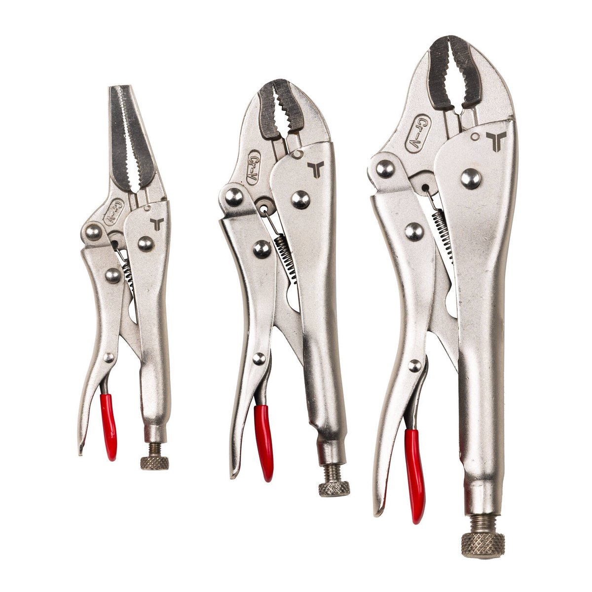 Trojan 3 Piece Locking Plier Set CRV