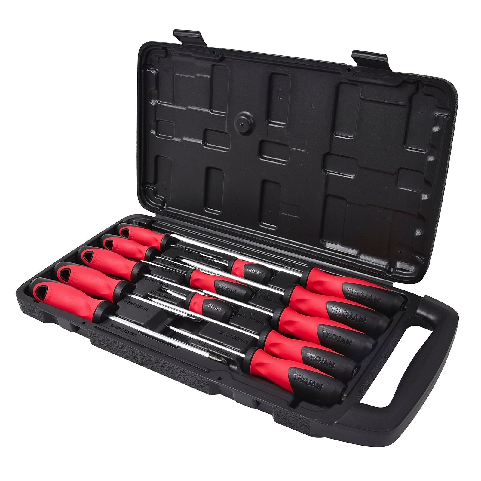Trojan 13 Piece CRV Screwdriver Set