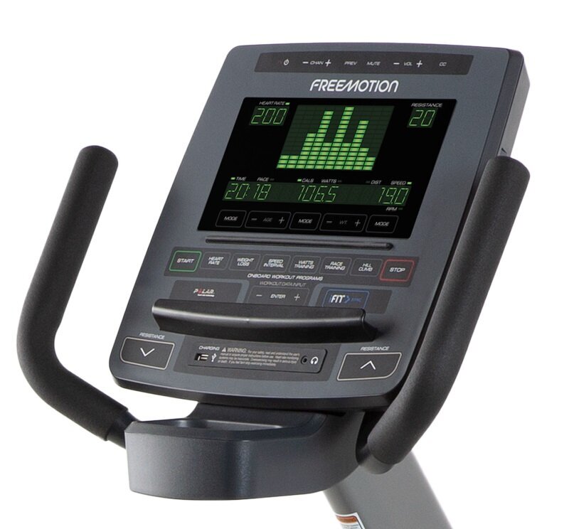 Freemotion r8.9b recumbent exercise bike - 24 resistance levels - 14 workouts - iFIT enabled - VMEX82018