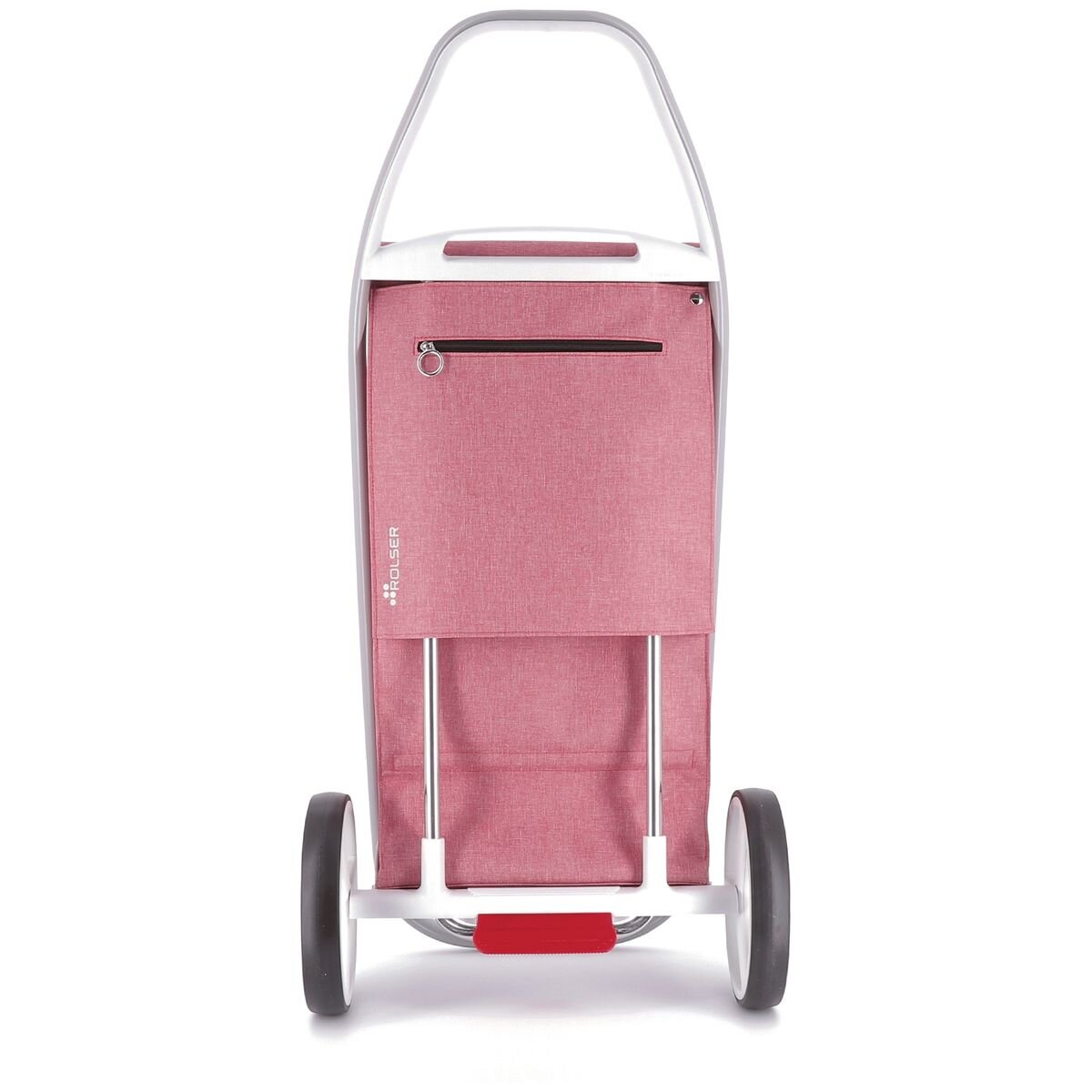 Rolser Com 2-Wheel Folding Trolley - 53L Capacity, 25kg Recommended Load, Coral - R-COH011-1051