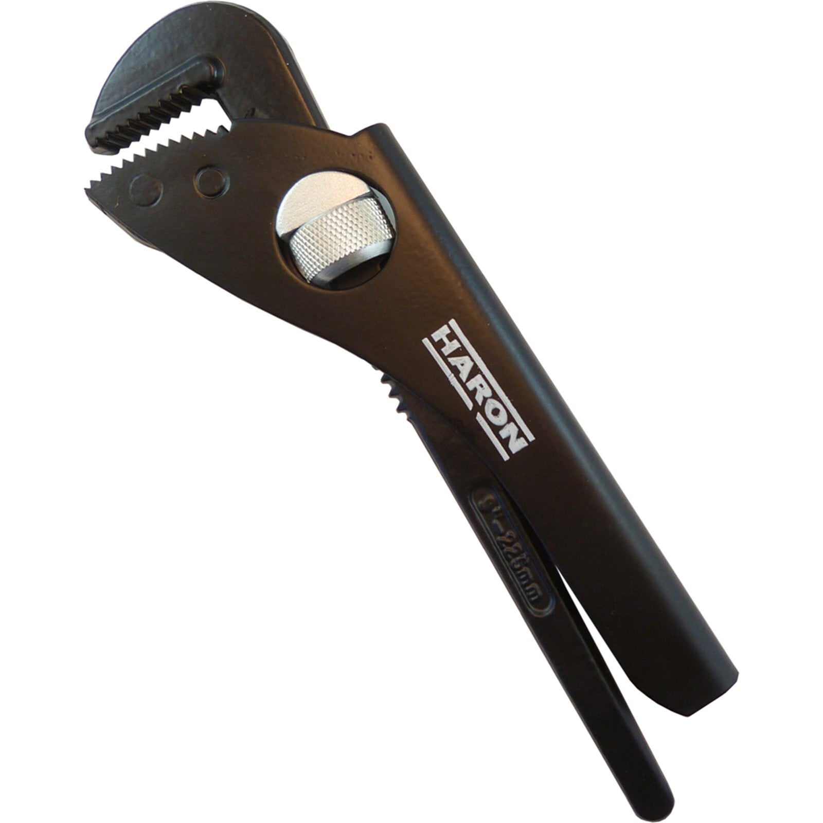 Haron 225mm Adjustable Pipe Wrench Steel Roll Nut