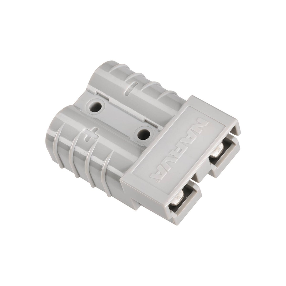 Narva 50A Heavy Duty Connector Housing - Grey - 2 Pack - 48mm x 16mm x 36mm - SuperSaverAU - view 3
