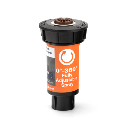 K-Rain 50mm Adjustable PRO-S Pop Up Sprinkler - Plastic & Aluminium, Fully Adjustable Arc