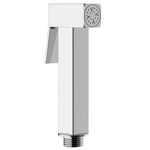 Evekare Chrome Square Hand Piece Bidet Spray, Lead Free Construction